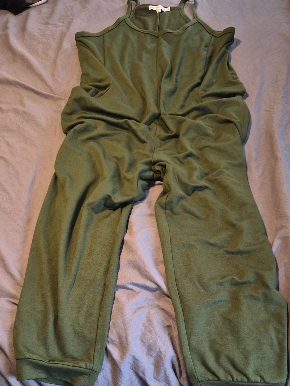 Sincerely Jules Olive Green Relaxed Jumpsuit